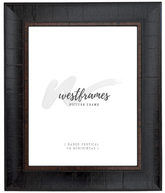 Lodge Rustic Distressed Picture Frame Dark Espresso Walnut - West Frames